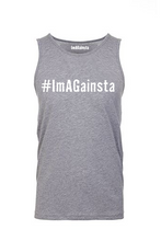 Load image into Gallery viewer, Mens Tank ImAGainsta Heathered Nickel
