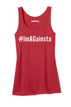 Load image into Gallery viewer, Womens Tank ImAGainsta Red
